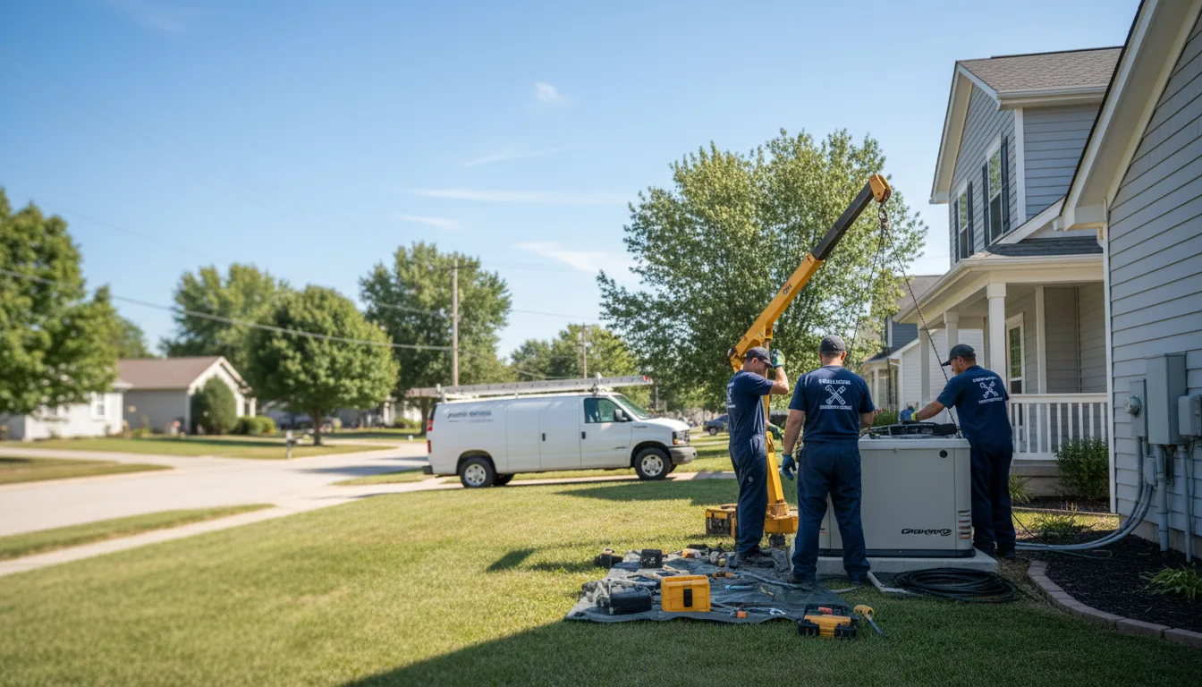 Generator Installation in Wenona, IL near me